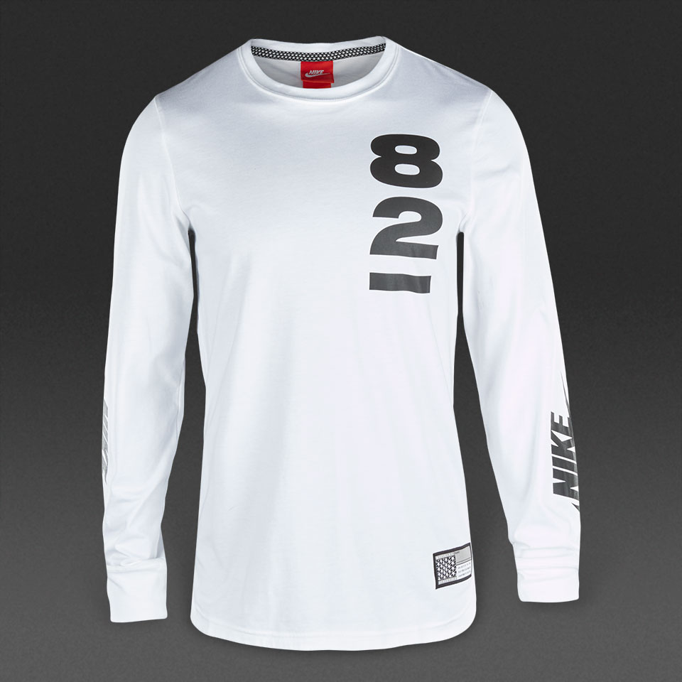 Nike Sportswear Air Pivot V3 LS Tee White / Black for Men